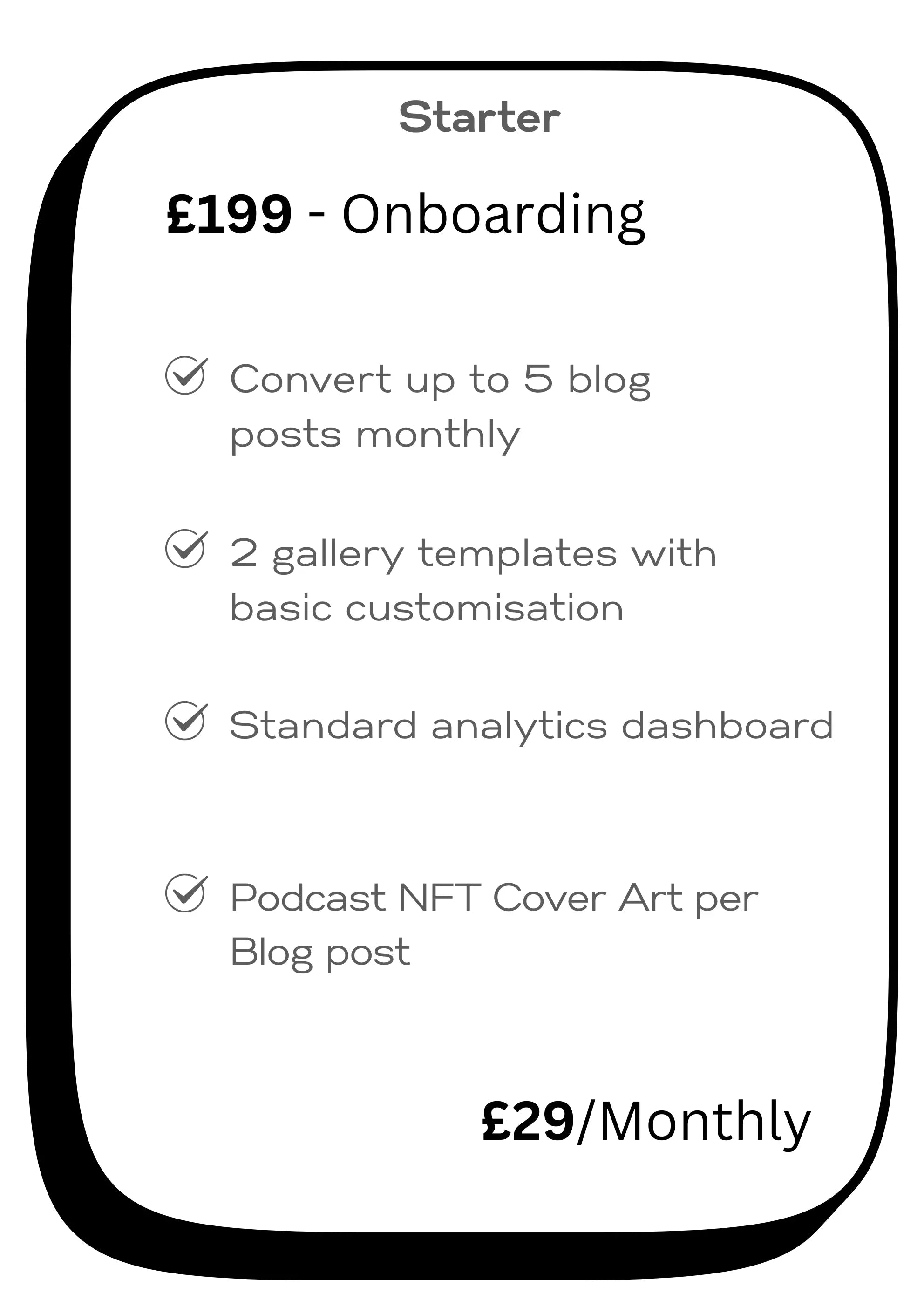 Starter - Podcast Pixels GeorgeKenny Design