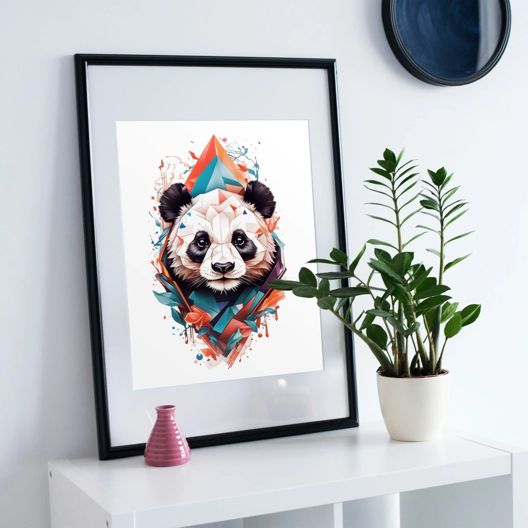 1 Art |  1 Tree | Geometric Cat GeorgeKenny Design