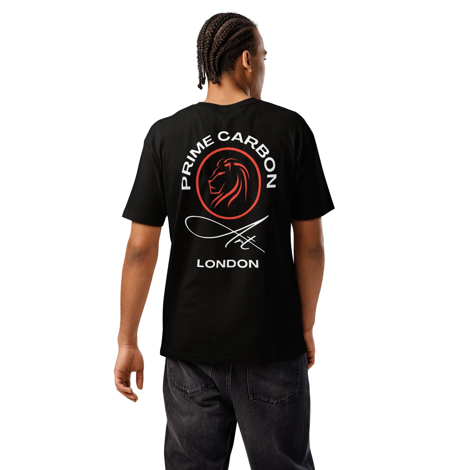 Cotton Heritage I Premium Short Sleeve Tee | Prime Carbon GeorgeKenny Design