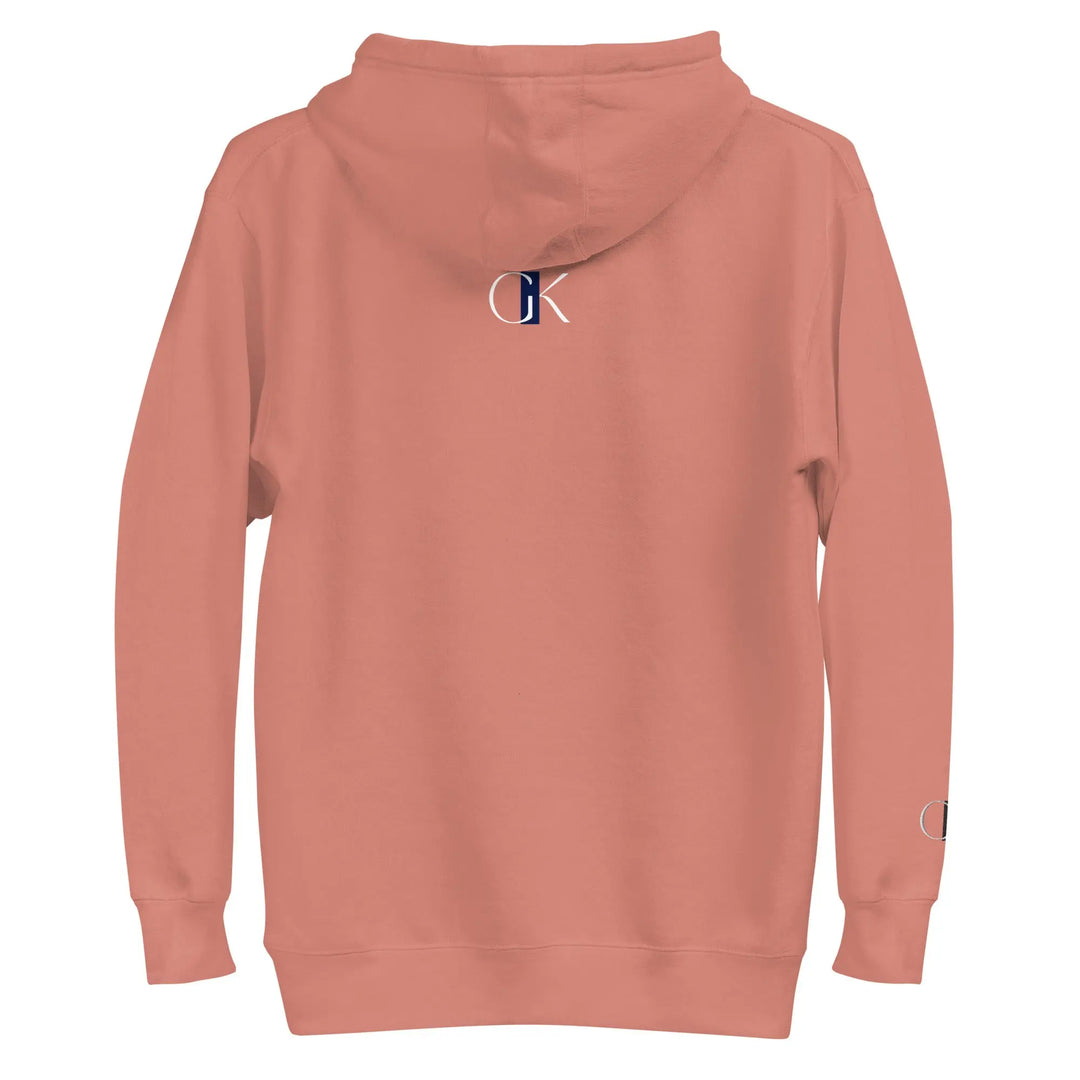 Electric Carbon Headphones | Embroidered Hoodie GeorgeKenny Design