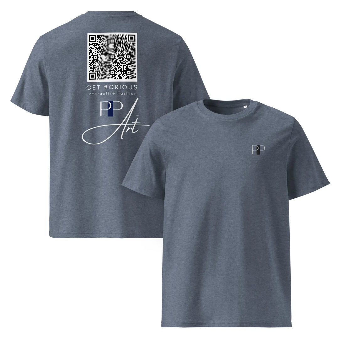 Get #QRious | Classic Comfort Organic Cotton S-shirt GeorgeKenny Design