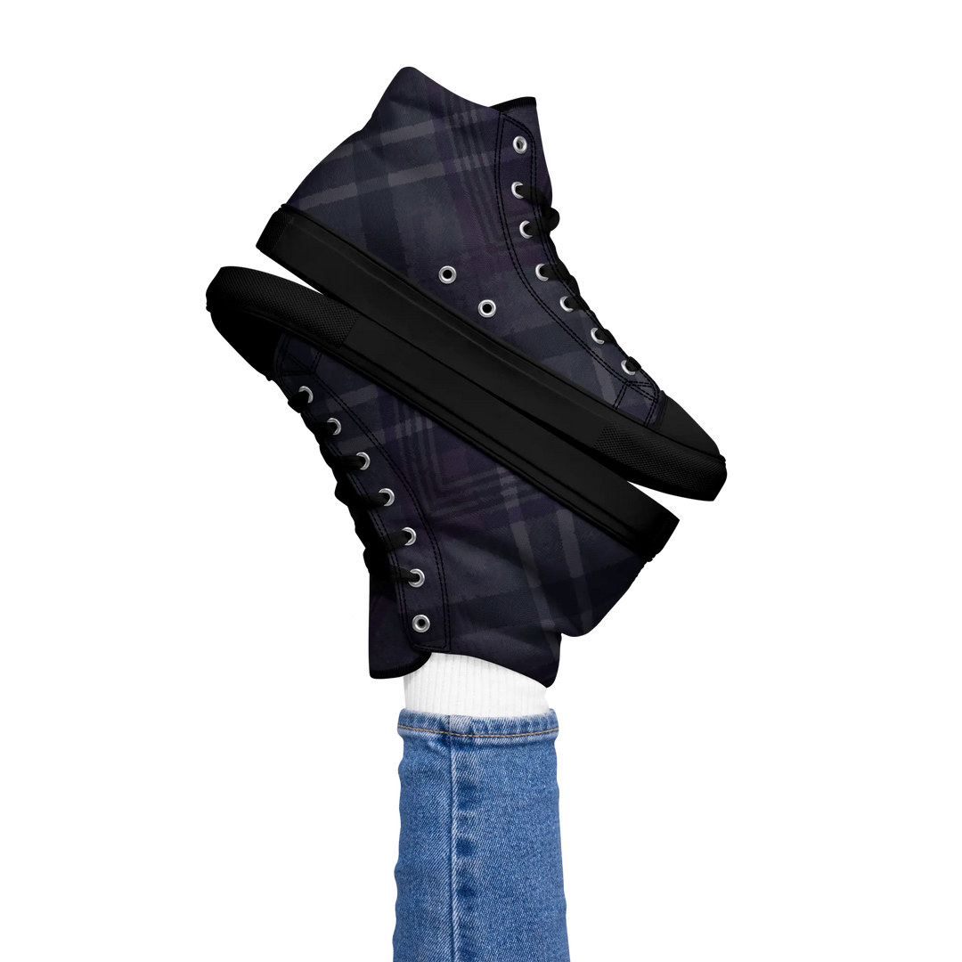 High top canvas shoes Black B5 | Women’s GeorgeKenny Design