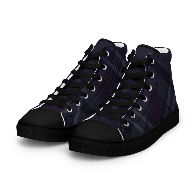 High top canvas shoes Black B5 | Women’s GeorgeKenny Design