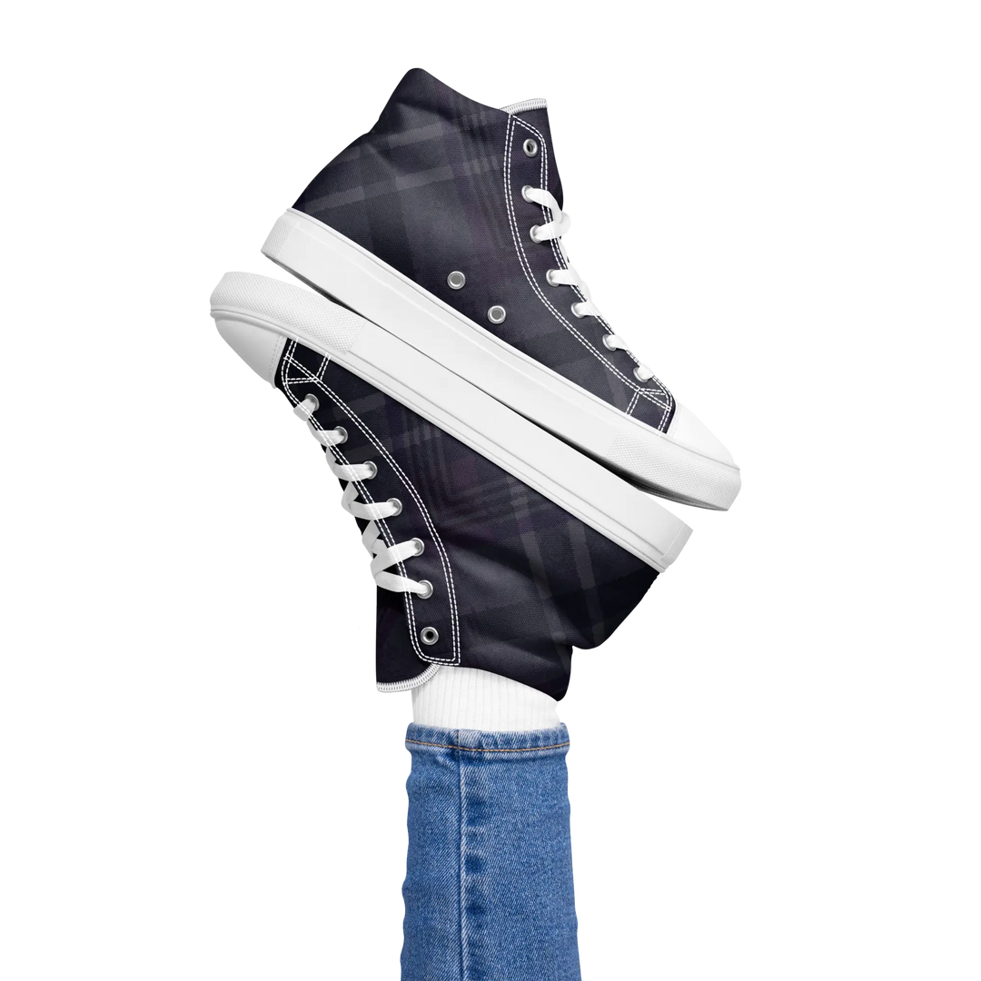 High top canvas shoes White B5 | Women’s GeorgeKenny Design