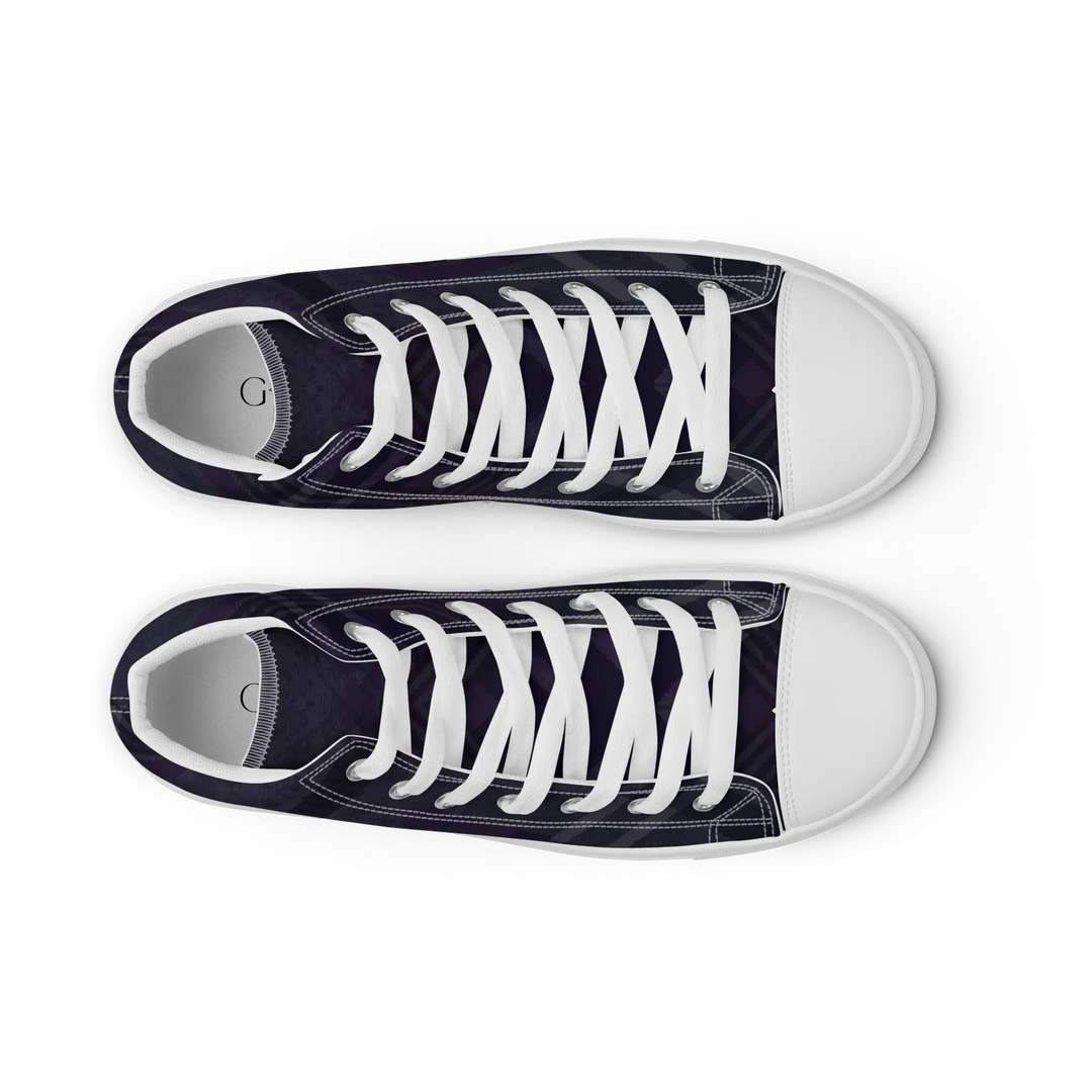 High top canvas shoes White B5 | Women’s GeorgeKenny Design