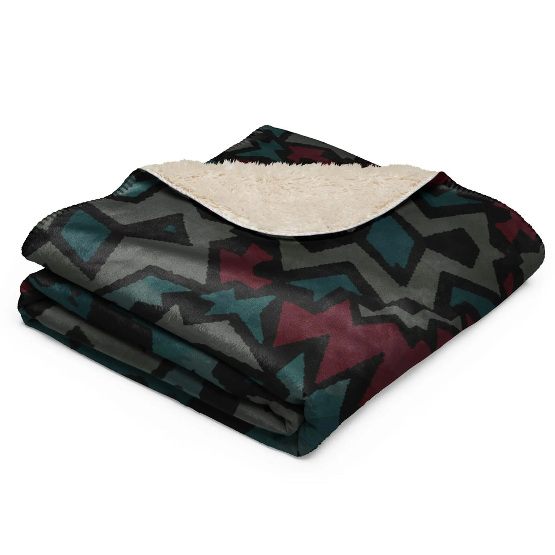 Lounging Pen | Sherpa blanket GeorgeKenny Design