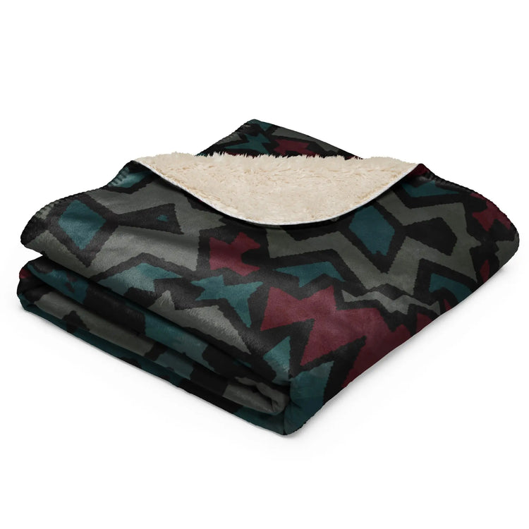 Lounging Pen | Sherpa blanket GeorgeKenny Design