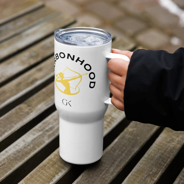 Travel mug with a handle GeorgeKenny Design