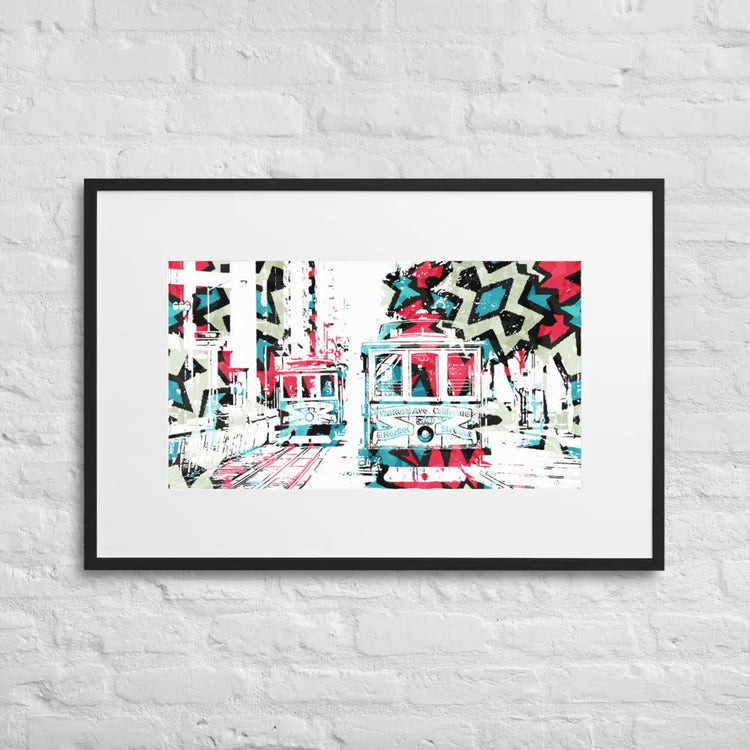 Personalised - Landscape Art Print With Mat - GeorgeKenny Design