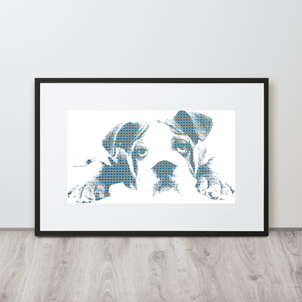 Personalised - Landscape Art Print With Mat - GeorgeKenny Design