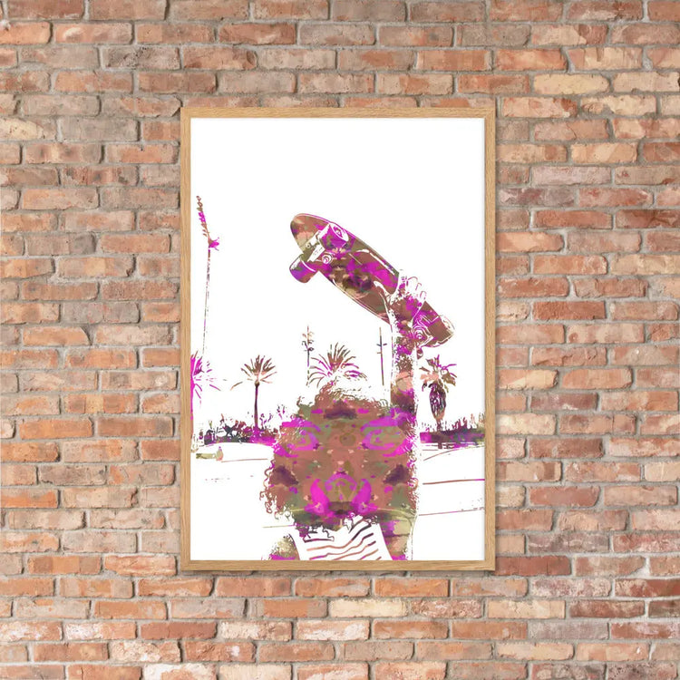 Personalised - Oak Portrait Art Print - GeorgeKenny Design