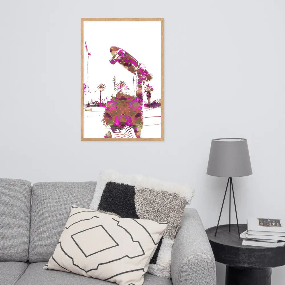 Personalised - Oak Portrait Art Print - GeorgeKenny Design