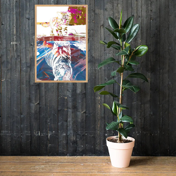 Personalised - Oak Portrait Art Print - GeorgeKenny Design