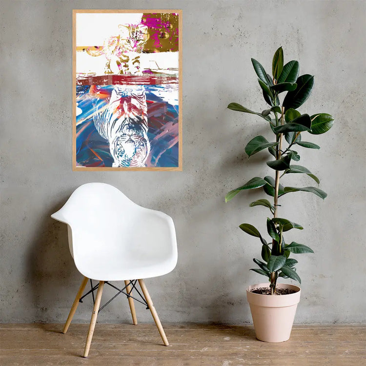 Personalised - Oak Portrait Art Print - GeorgeKenny Design