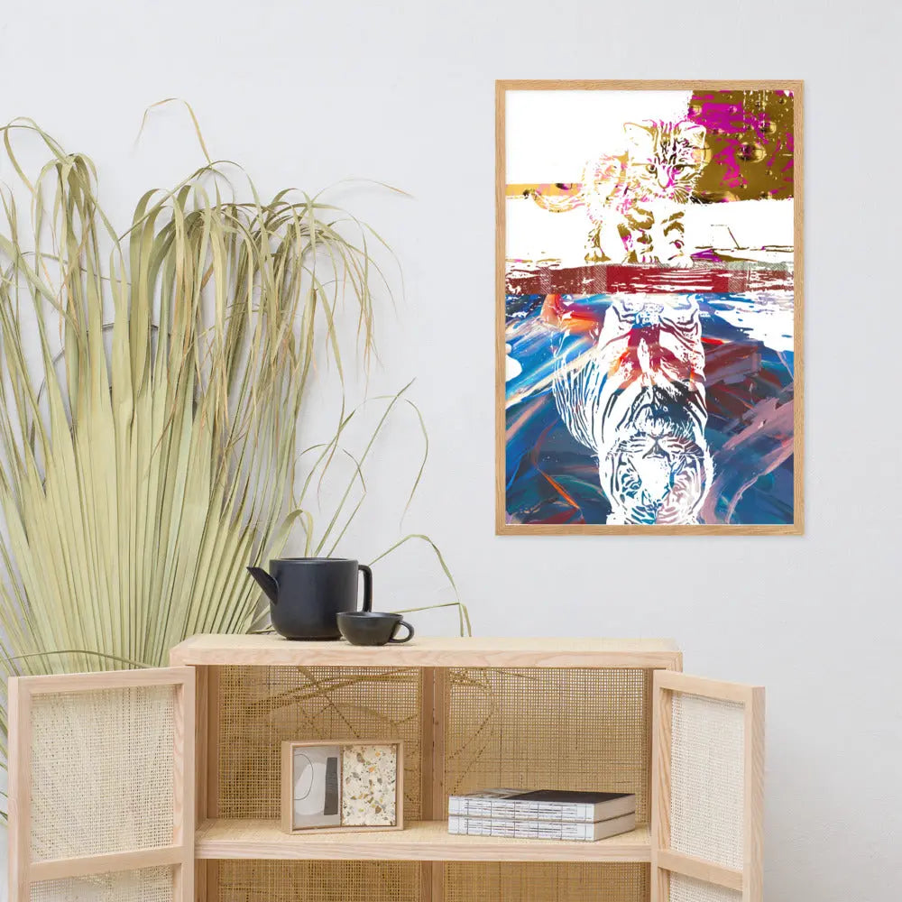 Personalised - Oak Portrait Art Print - GeorgeKenny Design
