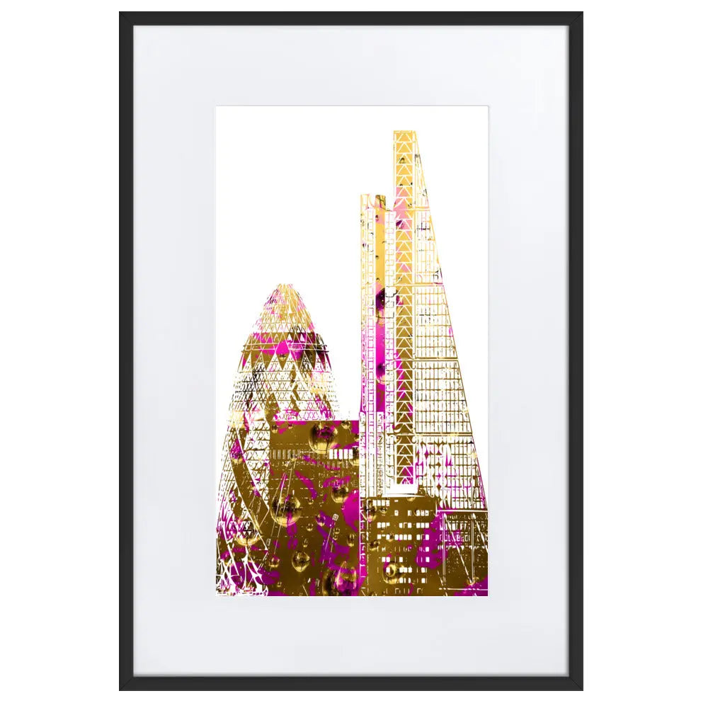 Personalised - Portrait Art Print With Mat - GeorgeKenny Design