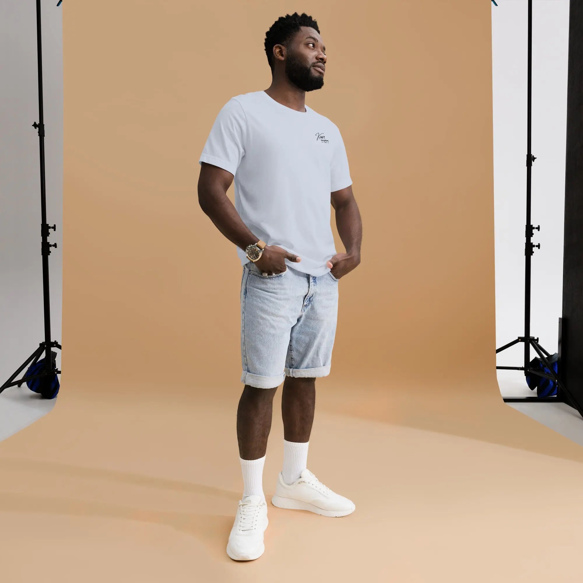 Unisex t-shirt | Neutralised Offset | Light Tone GeorgeKenny Design